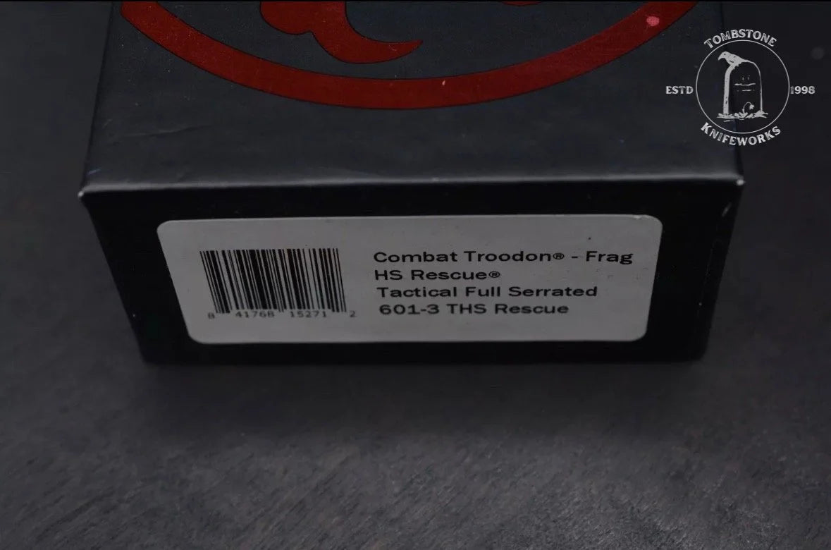 Microtech Combat Troodon - Frag HS Rescue Tactical Full Serrated
