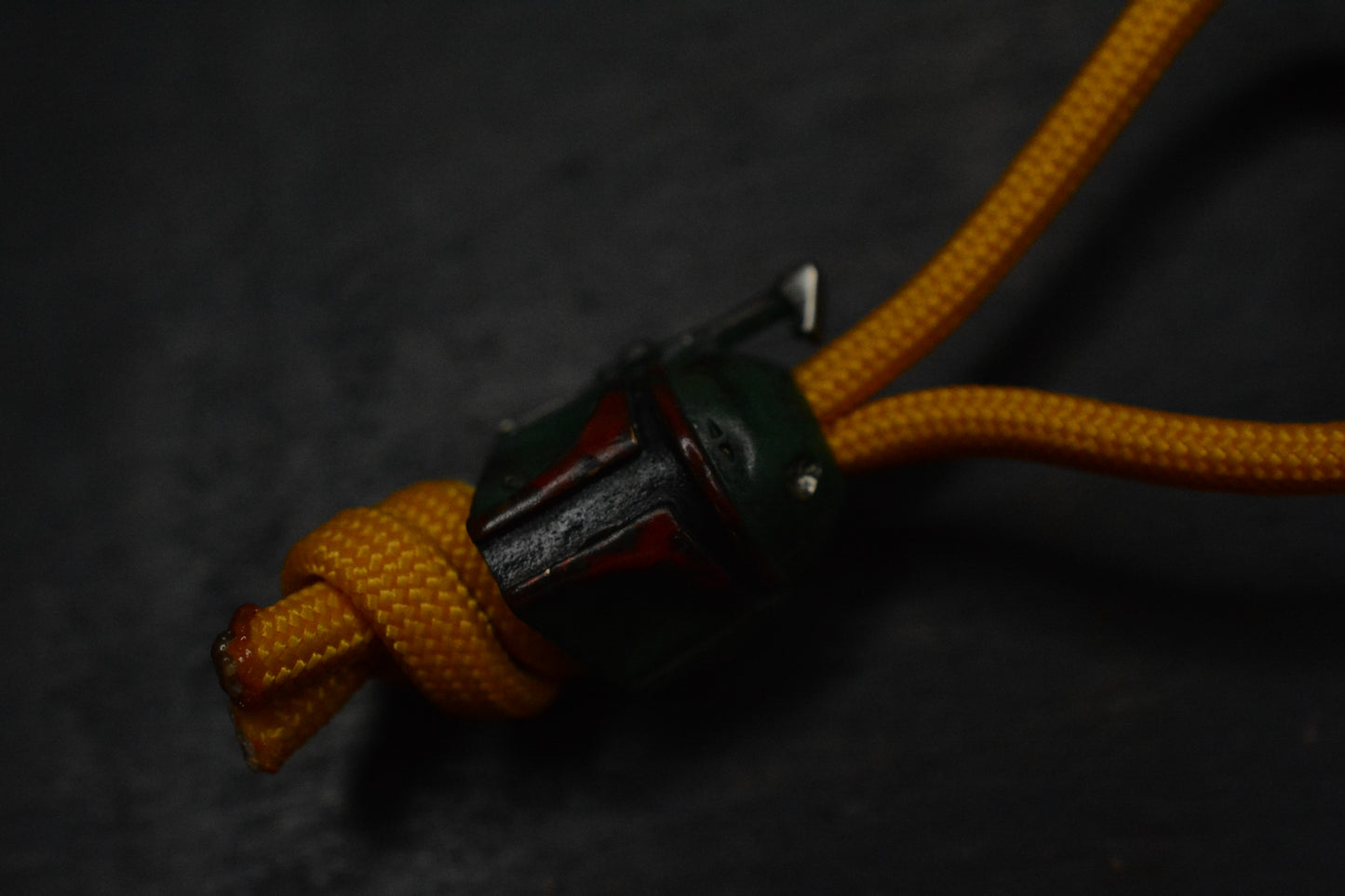 NEW Heretic Manticore X Bounty Hunter OTF - Black Magnacut T/E SN 248 w/ Boba Fett Bead