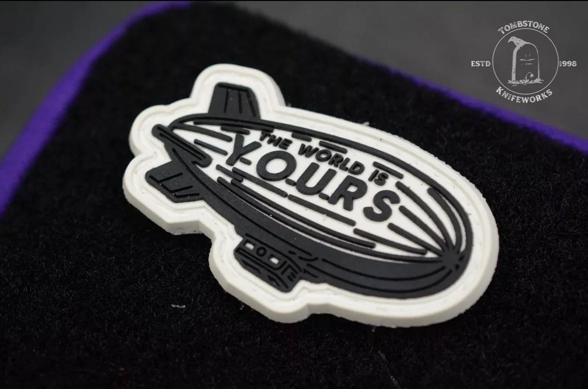 RARE Notorious EDC “All Good” Pouch Purple w/ SOLD OUT Notorious EDC Patches