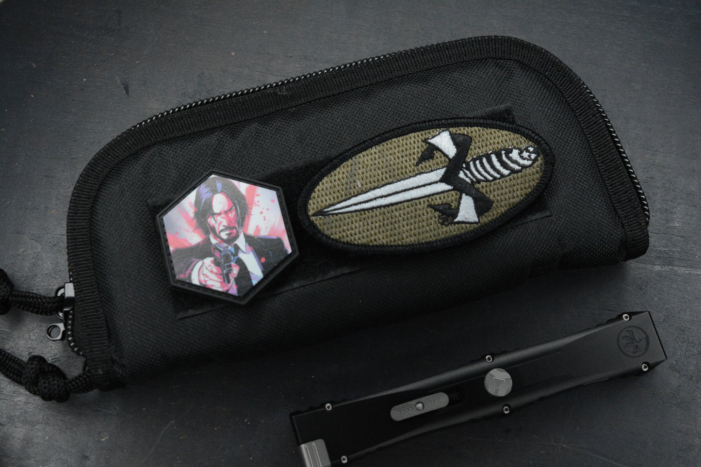 NEW Microtech Nemesis IV - Marfione Select Single Action OTF 4.4” M390MK D/E