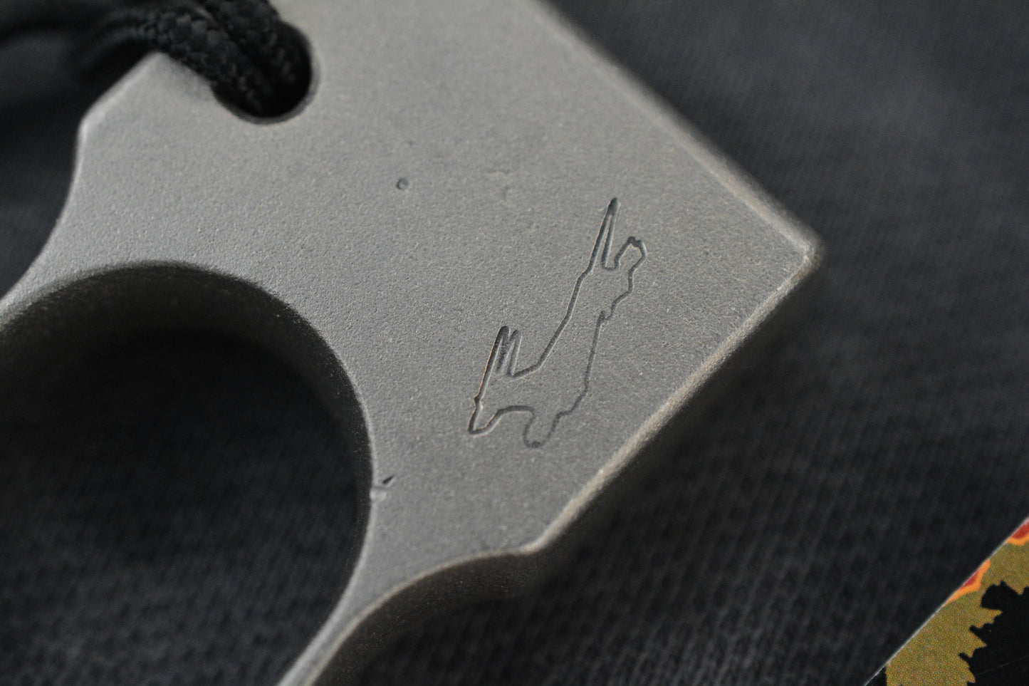 RARE Bawidamann Grey Cerakote
Brass SFK w / Ti Tombstone Bead