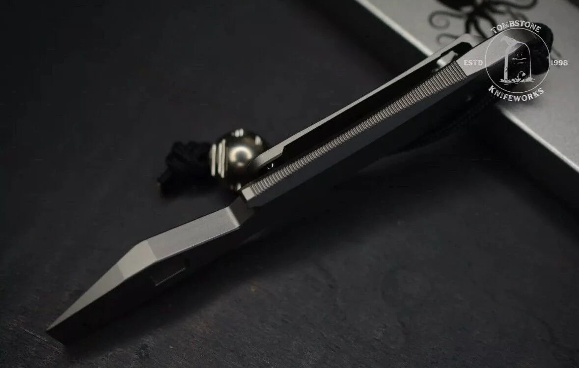 NEW Prometheus Design Werx SPD Kraken Ti Pry Bar w/ Homage Plague Skull