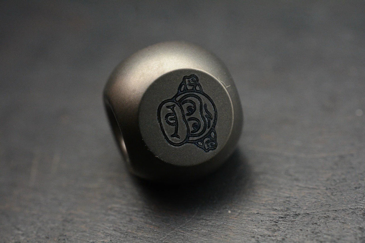 NEW Audacious Concepts “Three Wise Monkeys” Ti Bead Blast Bead
