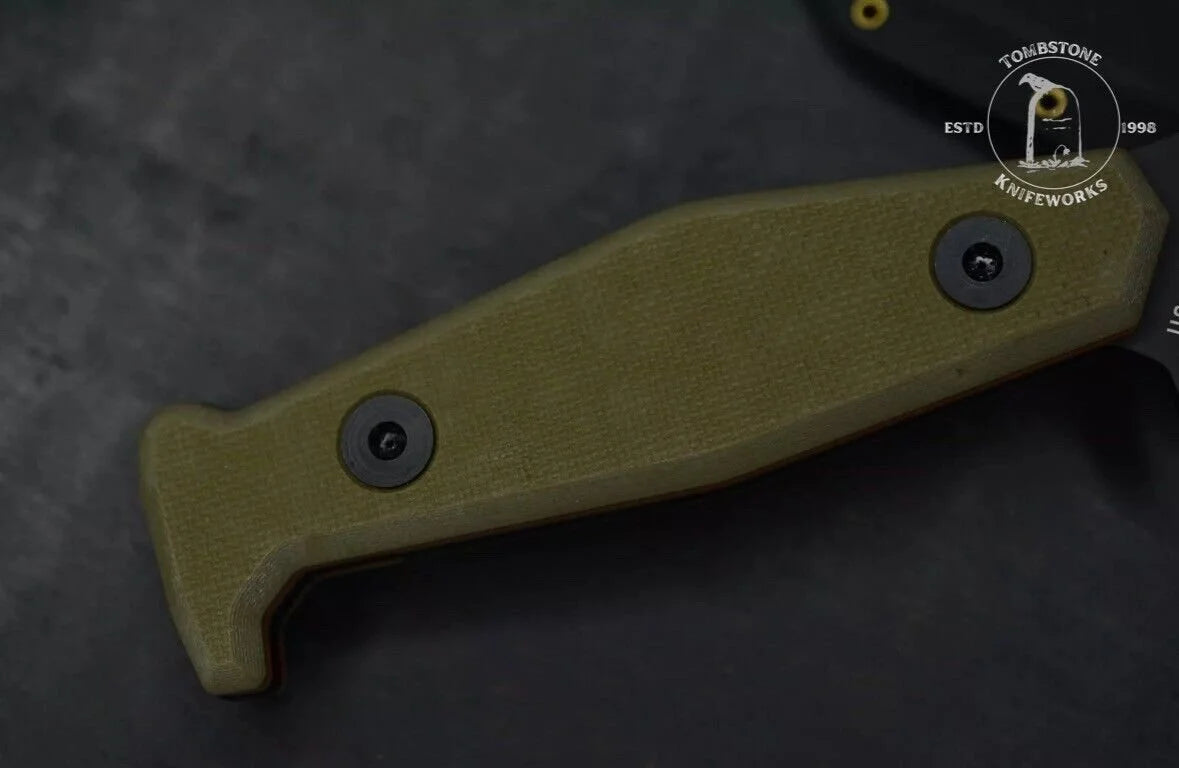 New FISHER EXC BECKWITH COVERT 1/100 OD/ Orange G-10 w/Kydex Sheath Sold Out