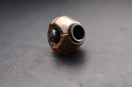 NEW Custom Knife Factory Copperhead Superconductor / Zirc Core Bead