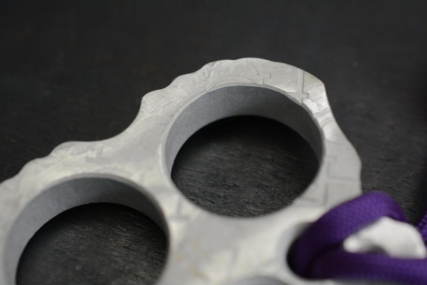 NEW Koch Stamped Culprit X White Washed Aluminum w/ Custom SEAL Trident Ti Bead