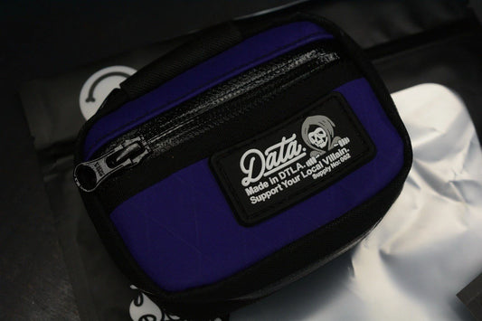 NEW Data Crew What-a-Junior VX Purple Pouch w/ X-Men RE Patch
