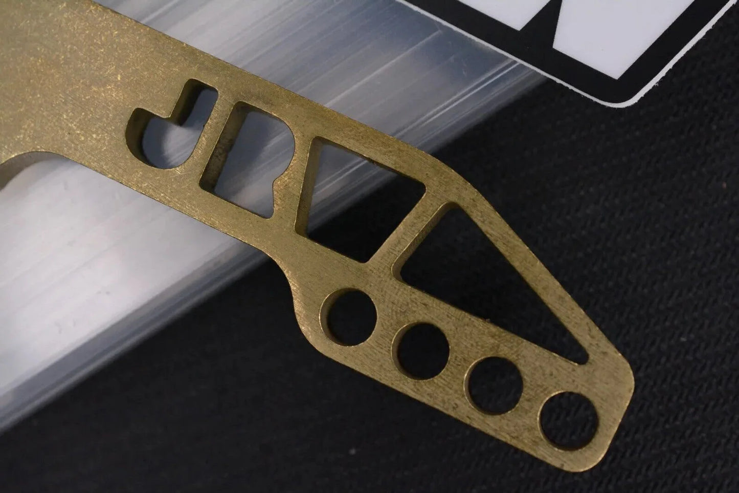 RARE JRW Gear Custom Brass Rutter -Machined In The U.S.A " Sold Out”