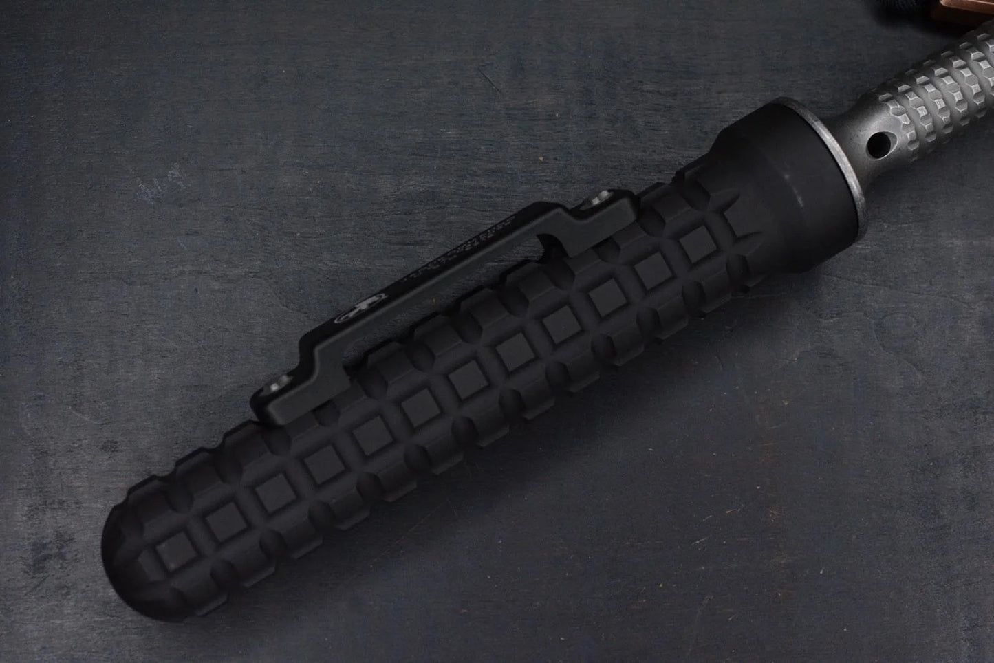 RARE Microtech Jagdkommando FULL TI Tri Dagger Apocalyptic Finish Frag Handle