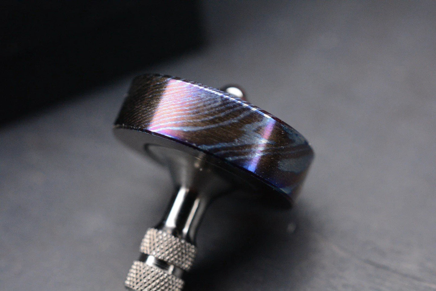 RARE Brian Fellhoelter MokuTi Custom Spinner Top / Chad Nichols Anodized Ti