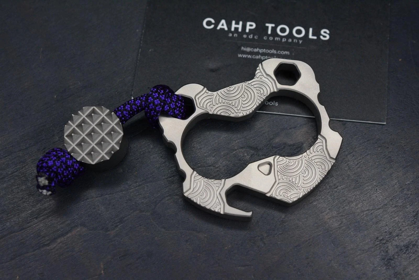 NEW Urban EDC x CAHP Tools Panda V4 - Blasted Ti Chaos Seigahai w/ TKW Curator