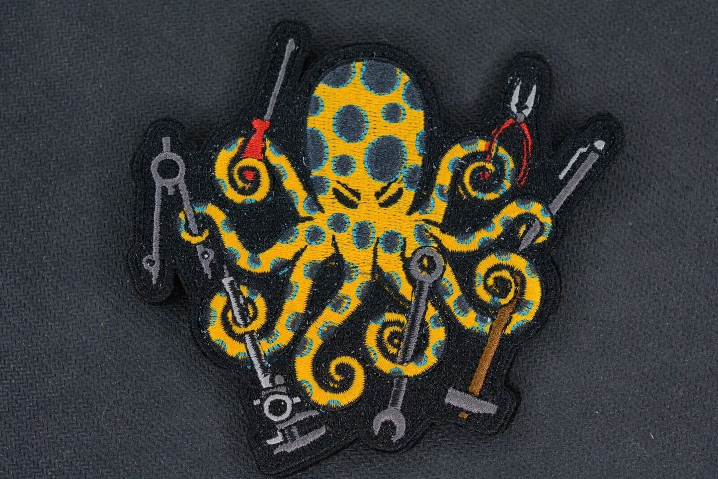 “RARE” SPD Blue Ringed Ltd-Edition Kraken DIY Morale Patch (SOLD OUT)