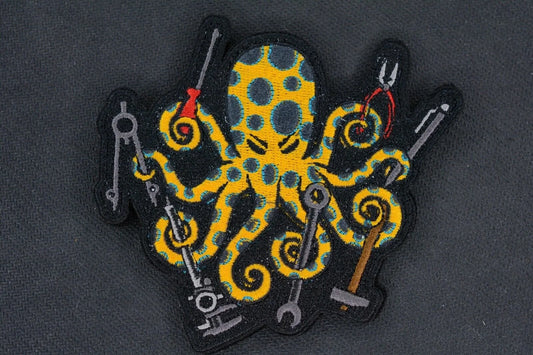 “RARE” SPD Blue Ringed Ltd-Edition Kraken DIY Morale Patch (SOLD OUT)