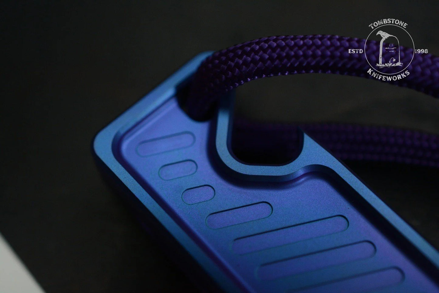 NEW Peace Neighbor Archon Blurple Ti Pry w/ Wkrmn Skull Bead Re Playge NGMCo
