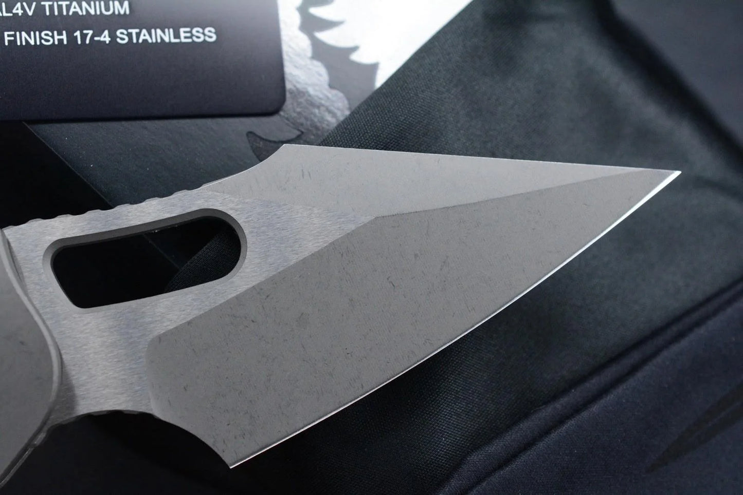NEW Microtech Manual Stitch Marfione Select - Full Ti/ Frag w/ DF Molar + More