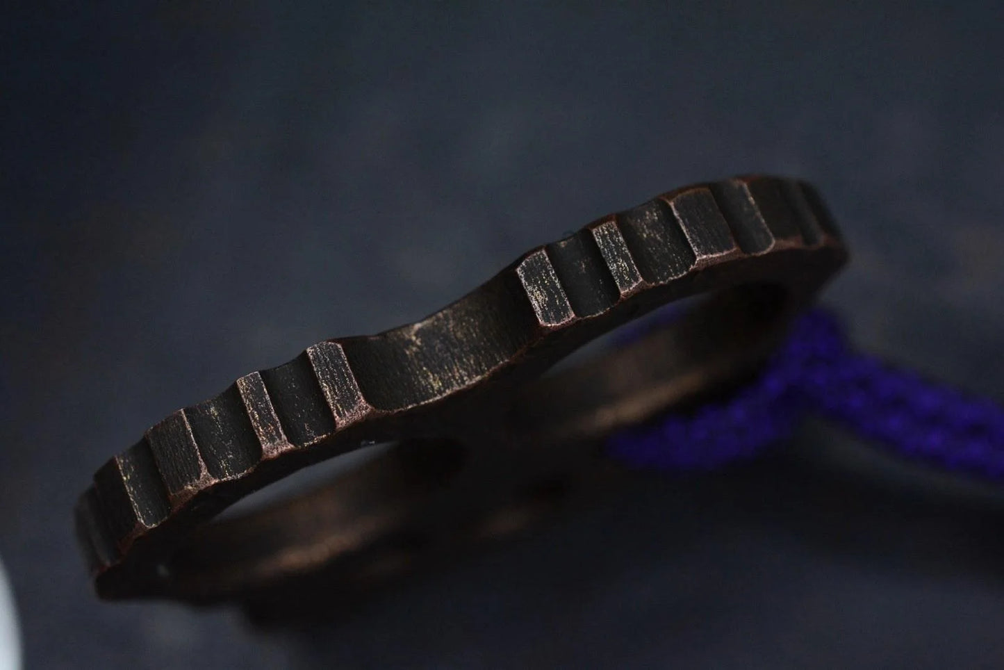NEW Koch Stamped Culprit X COPPER Tattoo w/ Ultem TKW Curator Bead