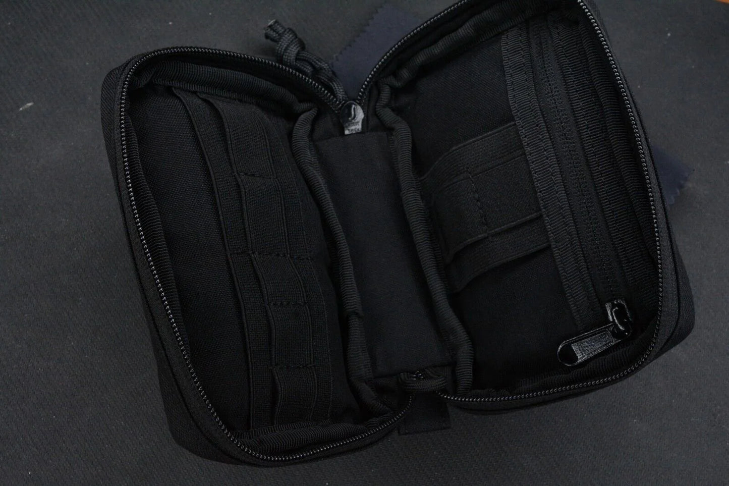 Notorious EDC “All Good” Pouch BLACKED OUT w/ EXC Mixtape & Cart Sniped Patches