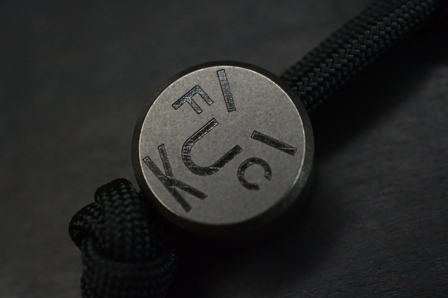 NEW Pharaoh EDC Arrowhead V2 Bottle Opener Pry Matte Ti w/ TKW F**k Face Bead