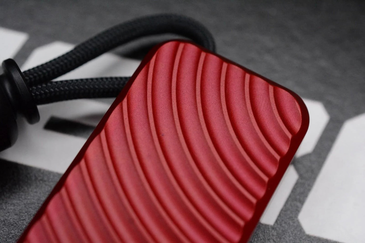 NEW RIVERY MFG x Cad Lab Zero Knife Red Finish OG w/ Rare Poison Bead
