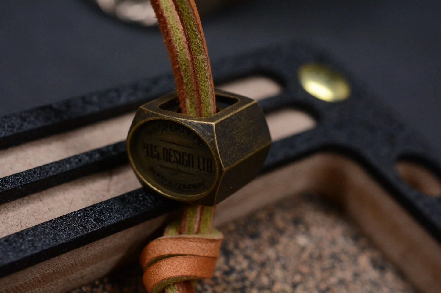 Rare Urban EDC 4t5 Design OCR In Antique Brass Hand Finished/ Playge Koch JRW