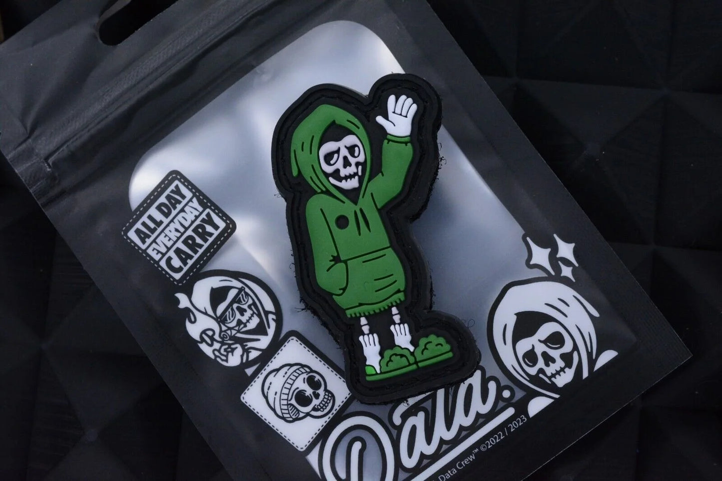 NEW Data Crew Wave Reaper Green Patch