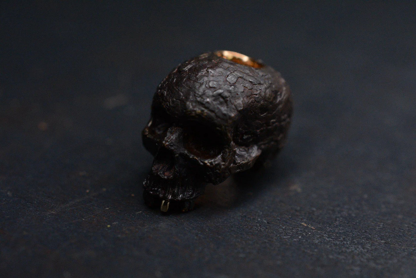 RARE++ Steel Flame XXXL Brass Sledge Paper Weight Engraved w/ RG Custom Skull