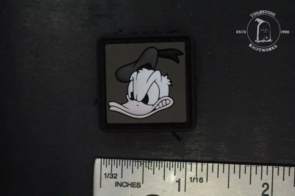 NEW Data Crew Donald Duck RE Patch B/W Mickey Mouse Disney