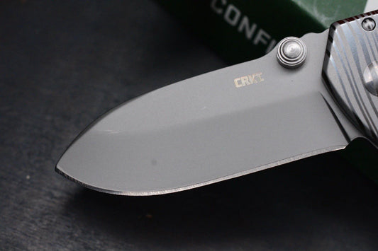 BRNLY "Beskar" Special Edition CRKT Squid Assist Deep Laser Engrave w/ PDW Patch
