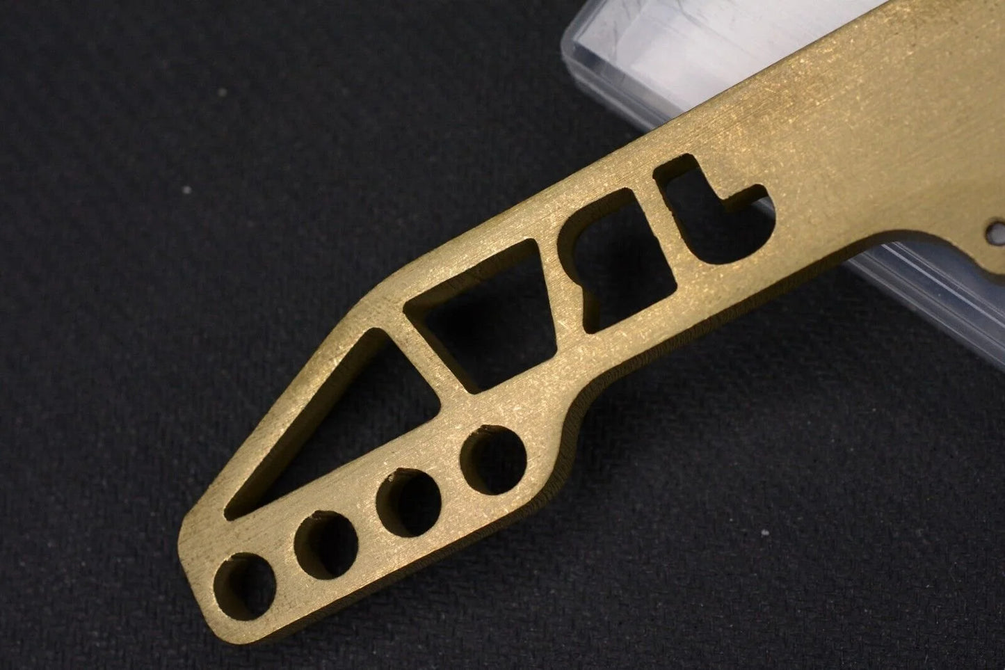 RARE JRW Gear Custom Brass Rutter -Machined In The U.S.A " Sold Out”