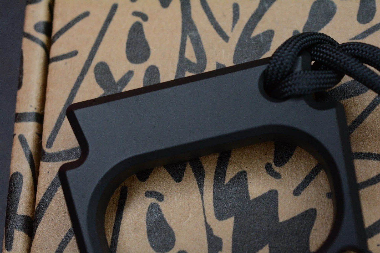 NEW OEGEDC x Urban EDC Wide Mouth Keystone Black w/ Seigahai Pattern & OEG Bead