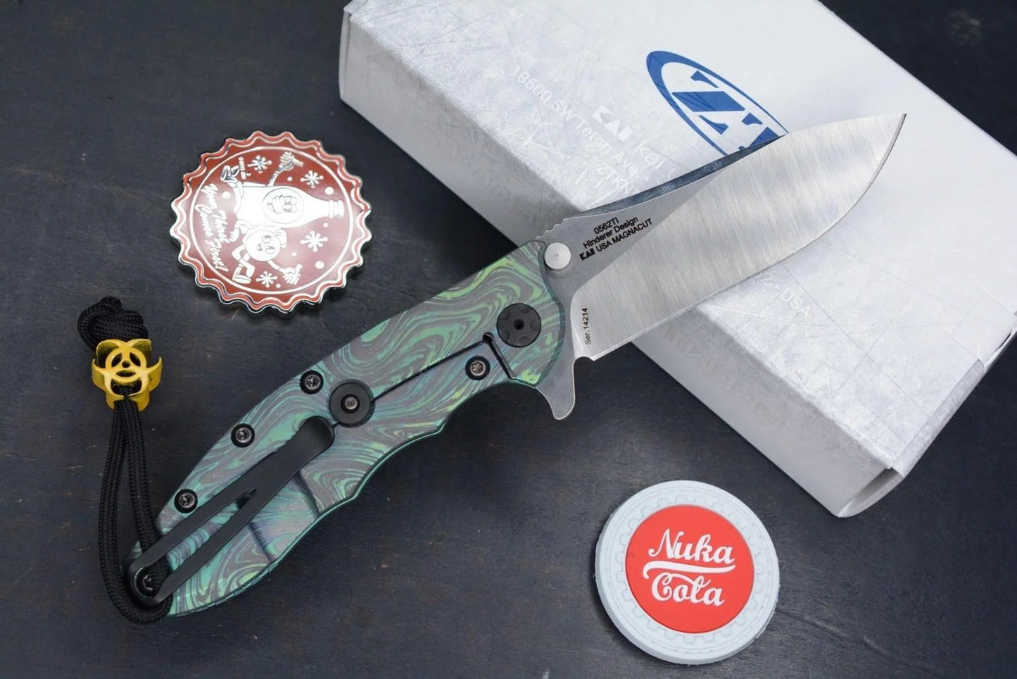 RARE 1 Of 1 ZERO TOLERANCE Ltd Ed Toxic Anomascus Magnacut w/ Fallout Pack