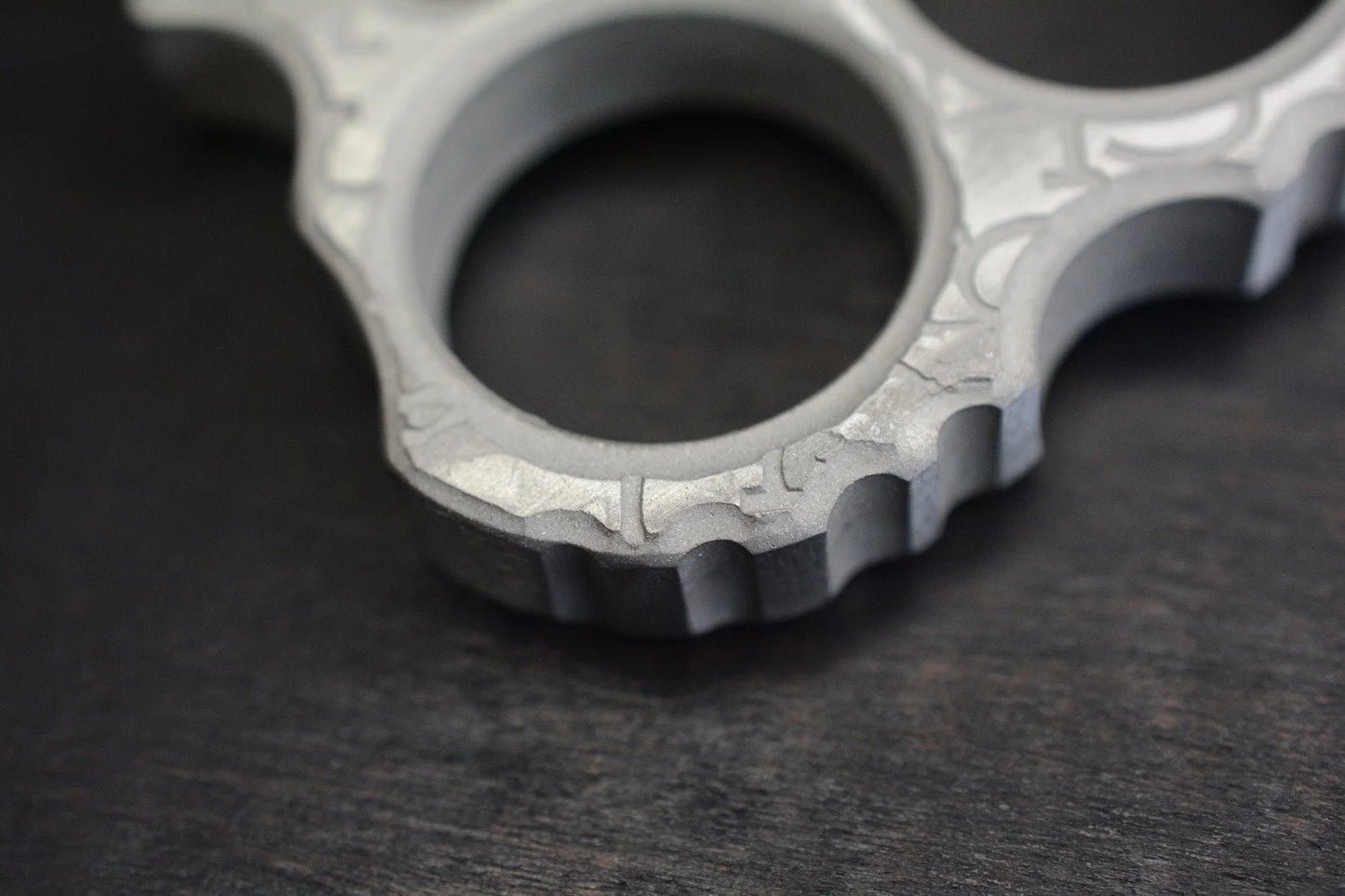 NEW Koch Stamped Culprit X White Washed Aluminum w/ Custom SEAL Trident Ti Bead