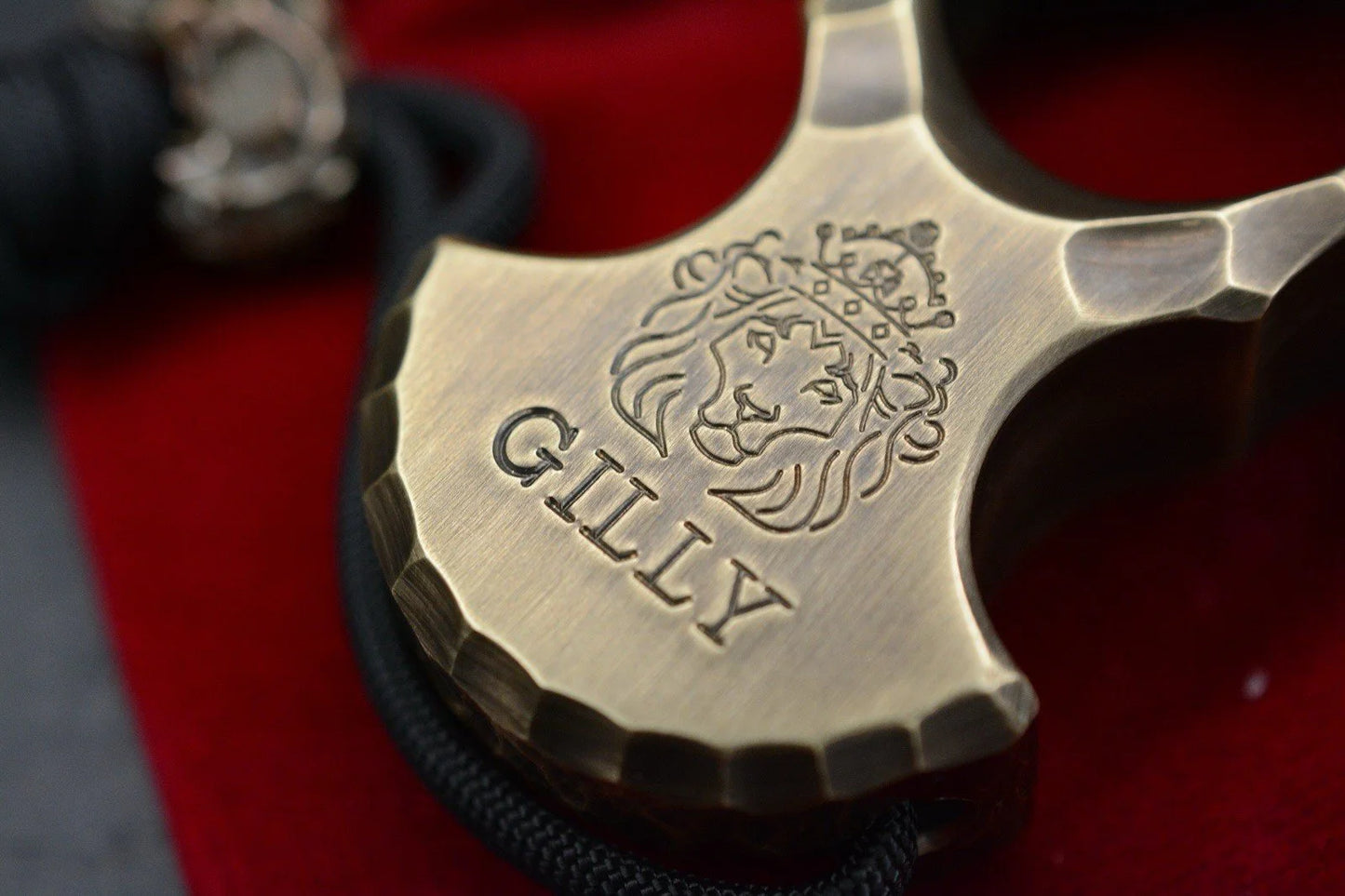 NEW GILLY Customs Rock Finish 5/8” Chapo w/ Royal Goblin Bead Re JRW Playge