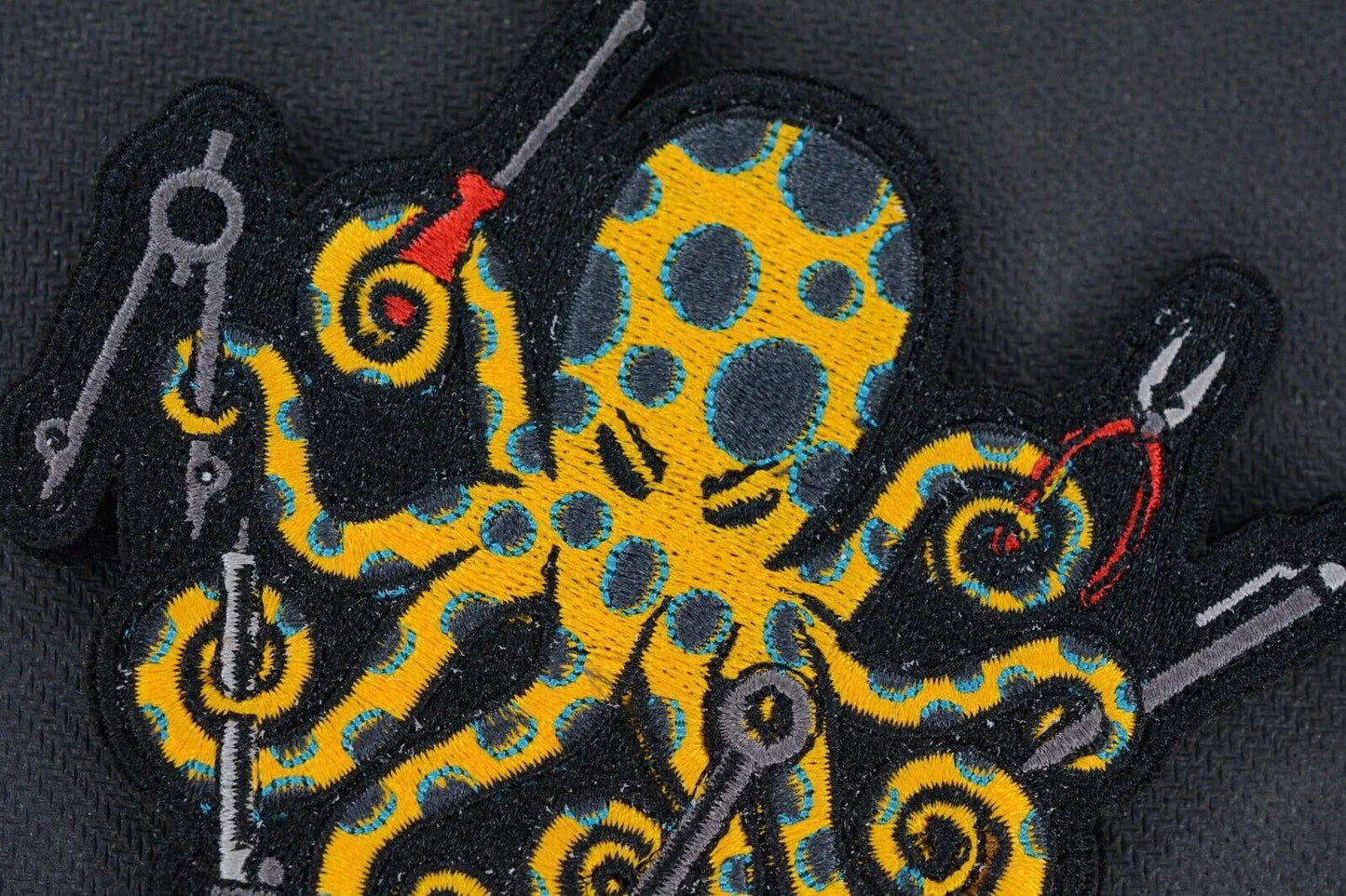“RARE” SPD Blue Ringed Ltd-Edition Kraken DIY Morale Patch (SOLD OUT)