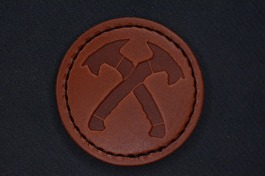 NEW Terminal List Crossed Tomahawk Leather EDC Patch Season 2 Ready