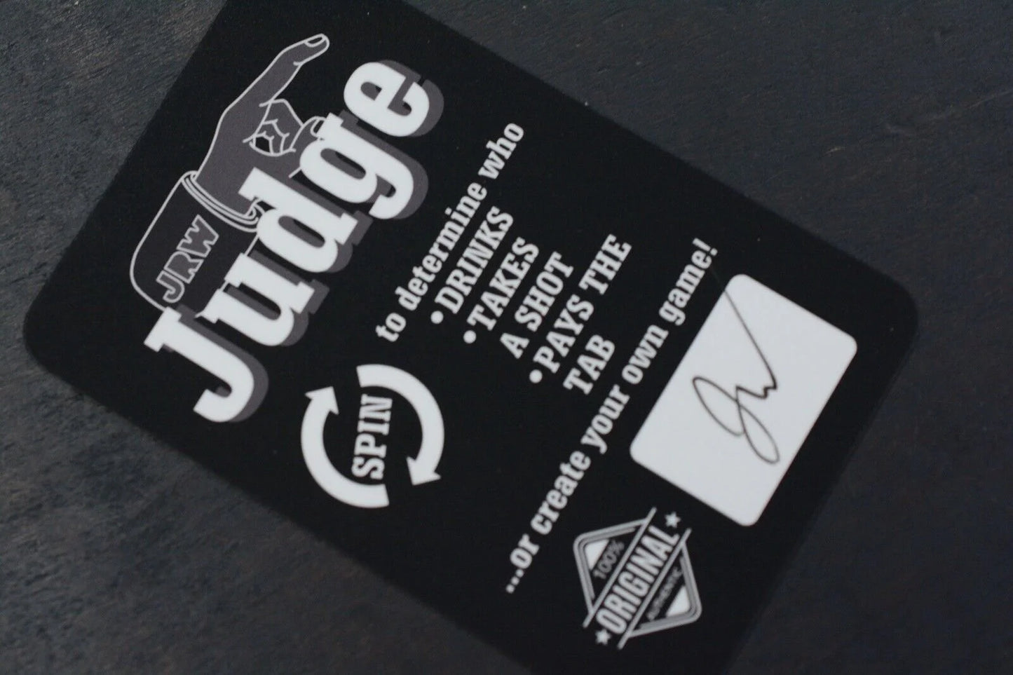 NEW JRW Judge Brass Bottle Opener & Decision Maker w/ JRW Sheath & Patches
