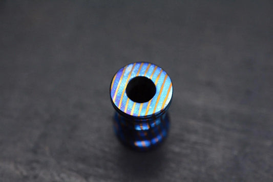 Custom Large Timascus High Grade XL USA MADE Bead Re ScoopyLoops / Playge