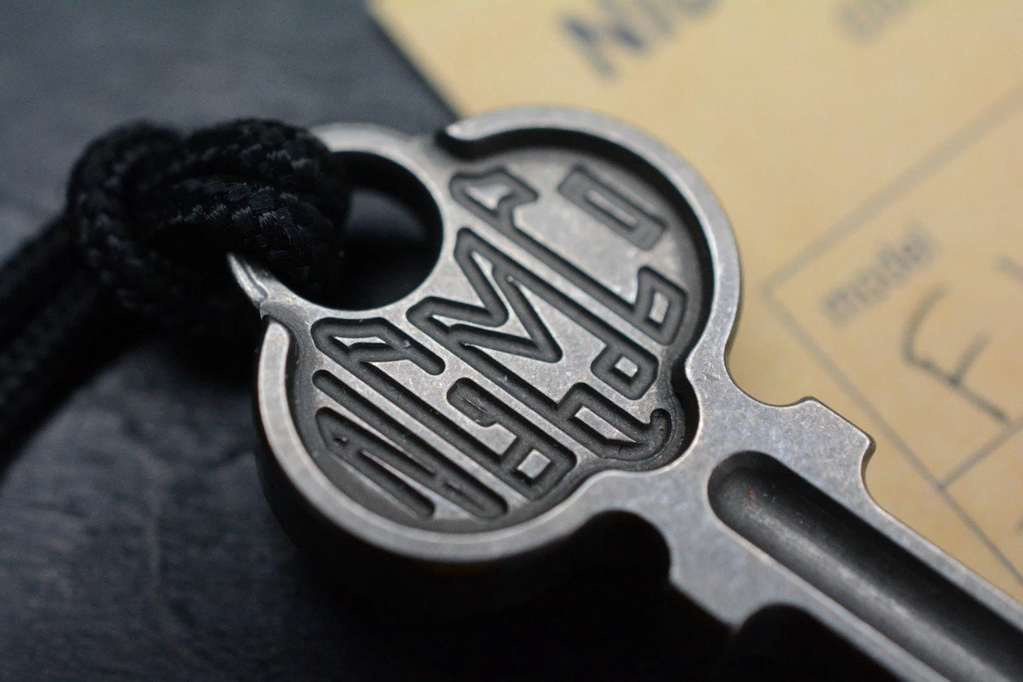 VINTAGE Nive Guy Machine Co Fn+F Key Pry 09/22 w/ Ultem Lego Bead NGMCo