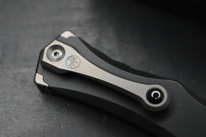 NEW Microtech Halo IV Tanto Edge - Hardcoat Ano Aircraft Alloy w/ DOA 01/2026