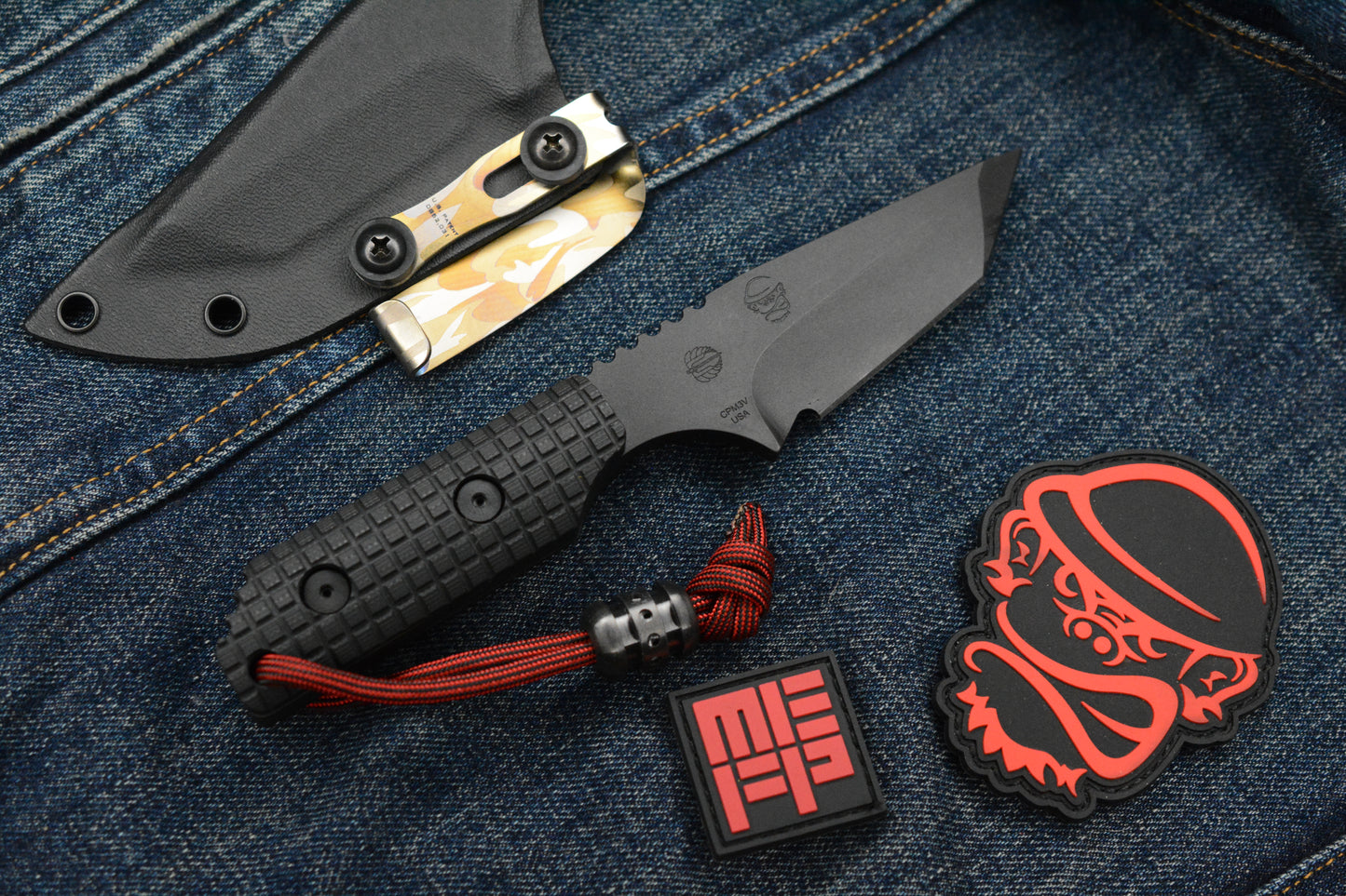 RARE Strider x Monkey Edge - G10 ME Frag Pattern / Tanto CPM3V
