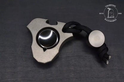 Viking EDC x Urban EDC Supply Magaladon Aged Ti w/ Zirc Button & JRW Style Bead