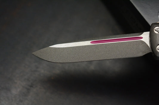 NEW Microtech UTX - 85 S/E Valentine Edition Grey/ Pink