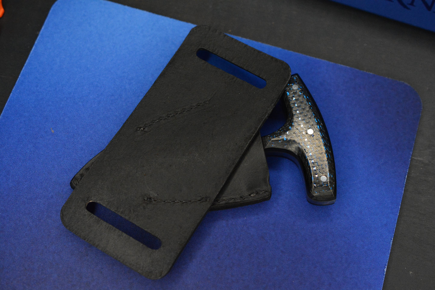 RARE Crimson Custom (1 of 1) Counter Strike - Mirror Polish / Blue Carbon Fiber