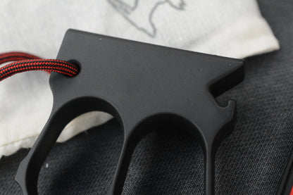 RARE Bawidamann x Monkey Edge 1918 Brass Black Cerakote 2FK w / Monkey Bead