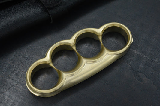 NEW Delicious Fist - Grilled Low Rider - Brass 4FK w/ Leather Pouch