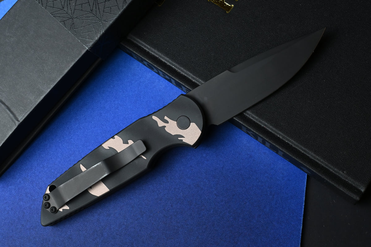 Protech Tactical Response 3 Sandstorm Operator Texas Blade Show EXC