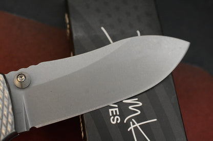 NEW Demko USA Made (Full Width) AD20 Butcher Magna Textured Ti w/ TKW Curator