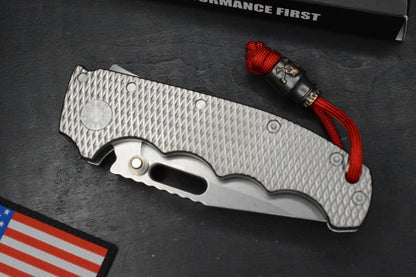 NEW Demko AD20 Full Size Textured Ti Magnacut Shark Lock USA MADE EXCLUSIVE