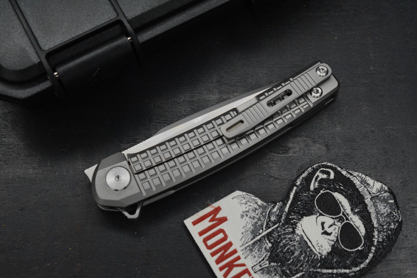 NEW Invader Craft  Zenith Titanium Frag Pattern w/ Monkey Edge MEFP Patch