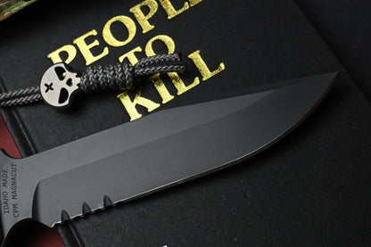 NEW Chris Reeve Knives Pacific - Part Serr Magnacut / Black Canvas Micarta